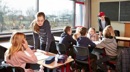 MedienScouts in einer Schule in Husum