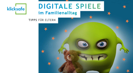 Cover zum Faltblatt "Digitale Spiele - Tipps für Eltern"