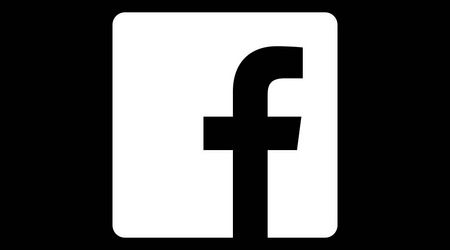 facebook-Logo in schwarz-weiß