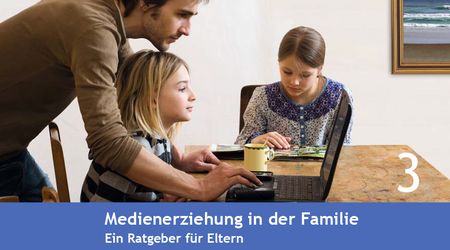 Titelbild des Elternratgebers "Medienerziehung in der Familie" der MA HSH