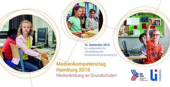 Flyer zum Medienkompetenztag Hamburg am 16. September