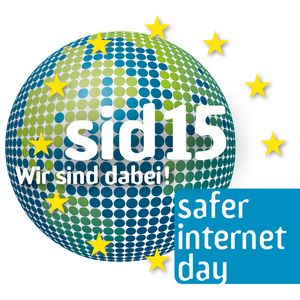 Logo: safer day 2015 - Wir sind dabei!