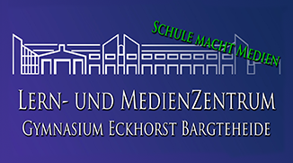 Logo des Lern- und MedienZentrums vom Gymnasium Eckhorst Bargteheide