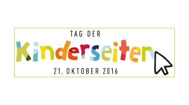 Logo vom Tag der Kinderseiten am 21. Oktober 2016