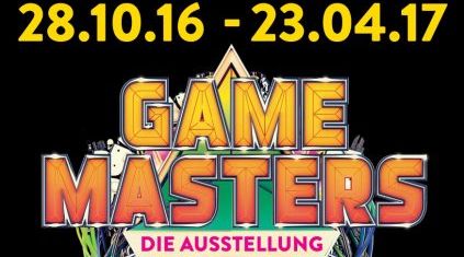 Plakat der Ausstsellung Game Masters