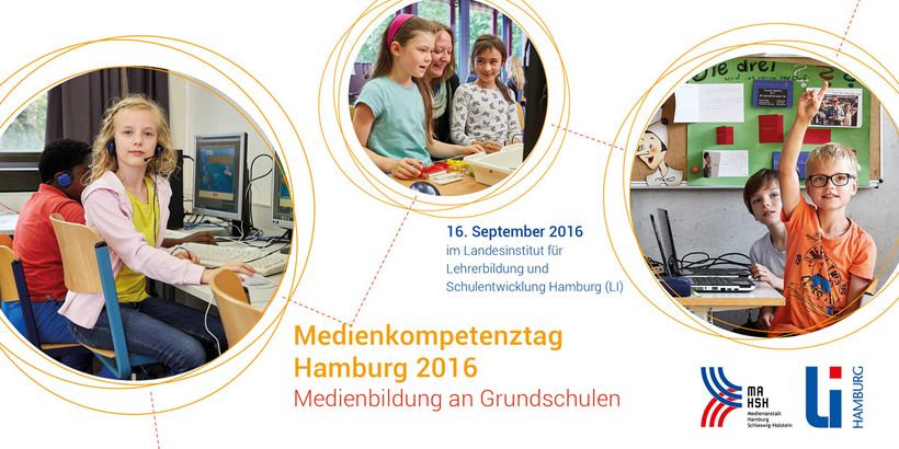 Flyer zum Medienkompetenztag 2016 in Hamburg