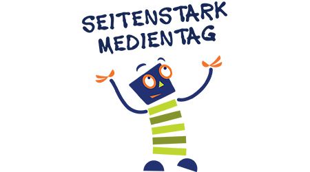 Seitenstark Medientag Maskottchen